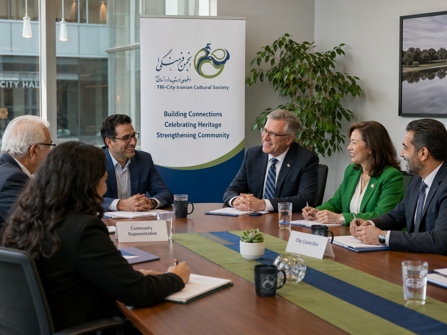 TCICS meeting with public officials